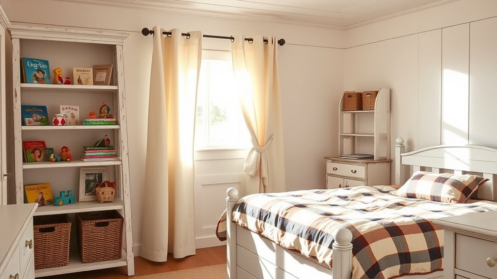 rustic functional storage solutions
