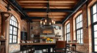 rustic industrial farmhouse style