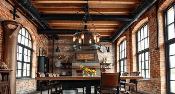 rustic industrial farmhouse style