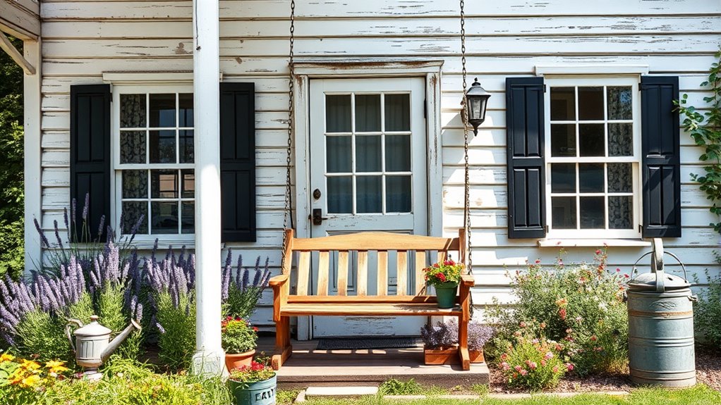 rustic modern cozy accents