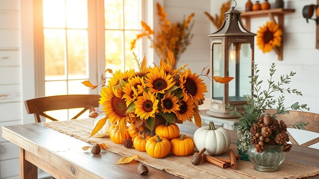 seasonal natural fall decor