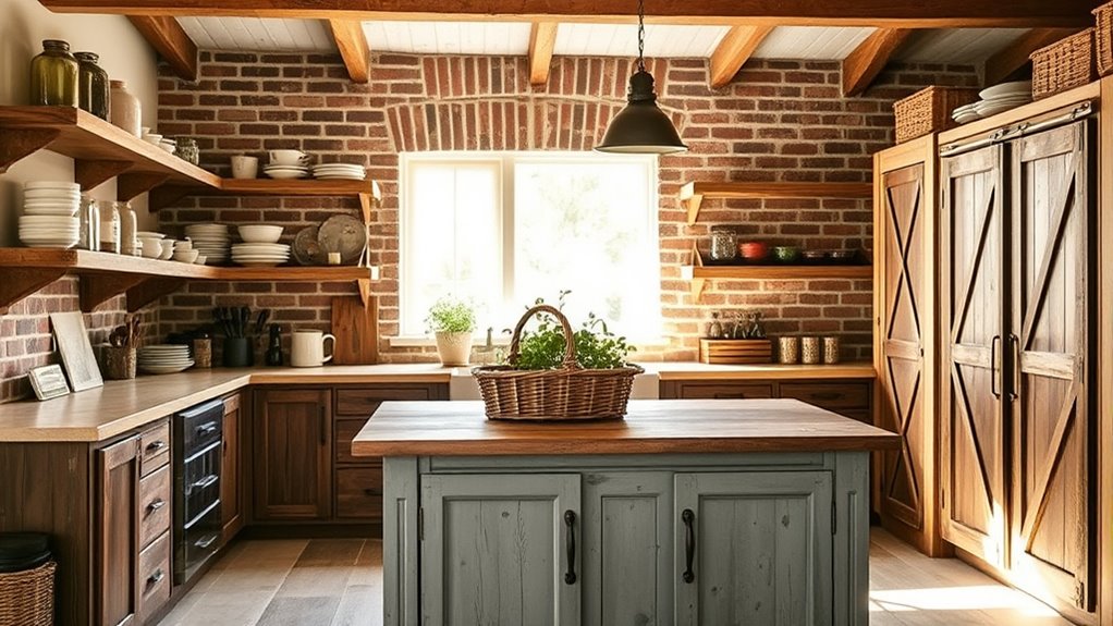 smart farmhouse kitchen storage