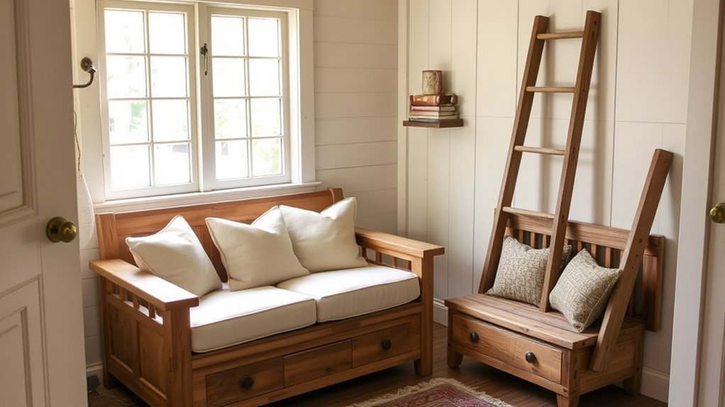 space efficient versatile furniture