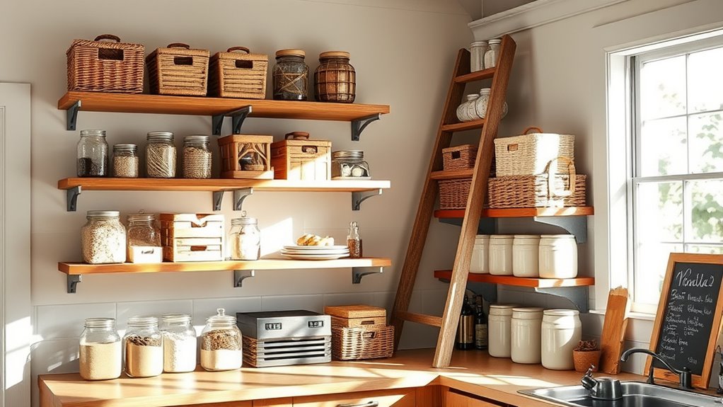stylish farmhouse storage ideas