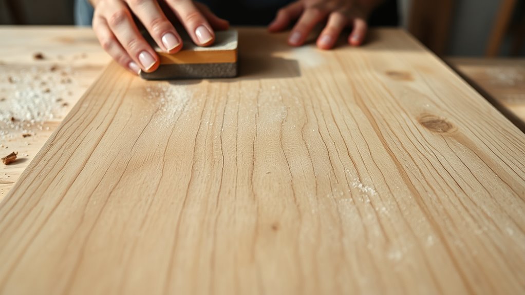 surface preparation and sanding