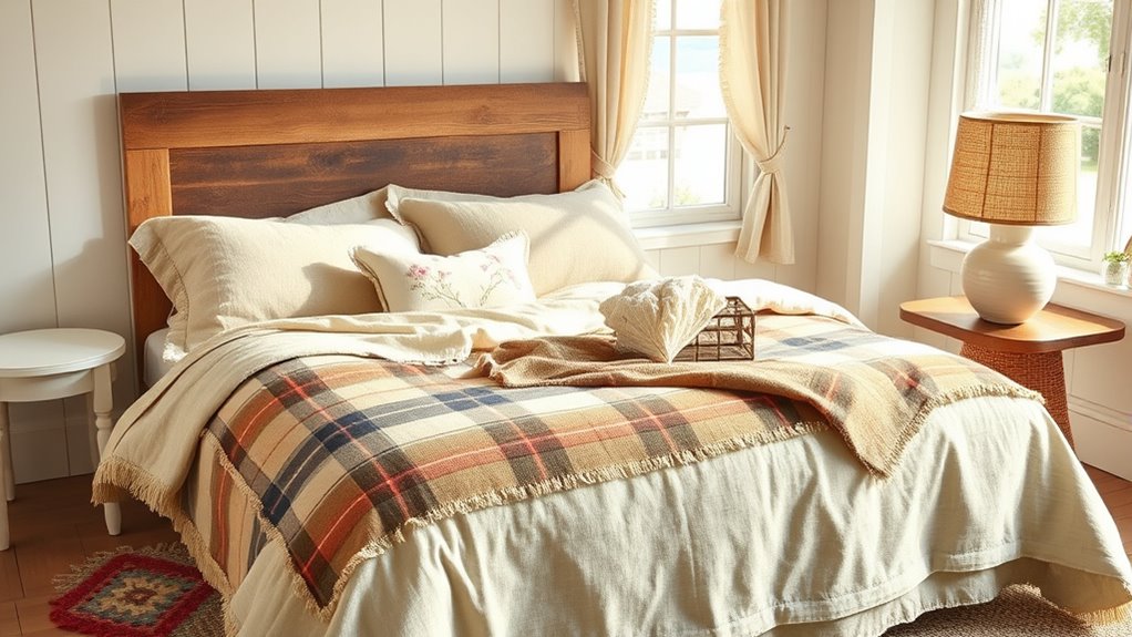 textile layers enhance cozy ambiance