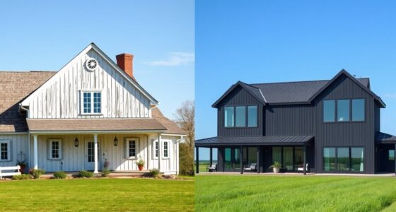 traditional vs modern farmhouse