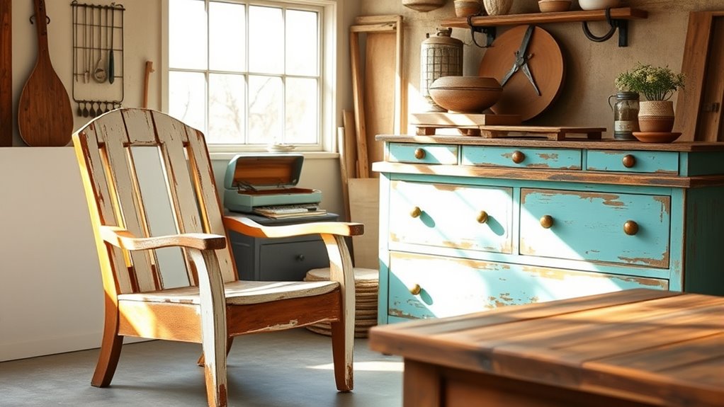 transforming vintage furniture farmhouse