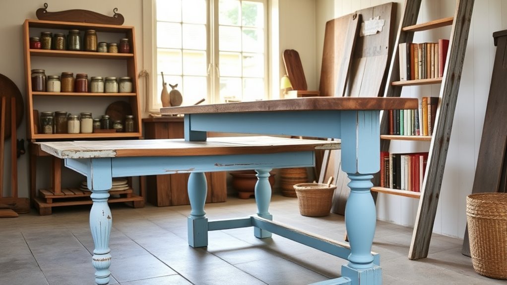 upcycled vintage farmhouse furniture
