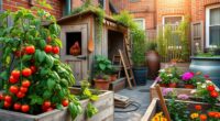 urban small lot homesteading