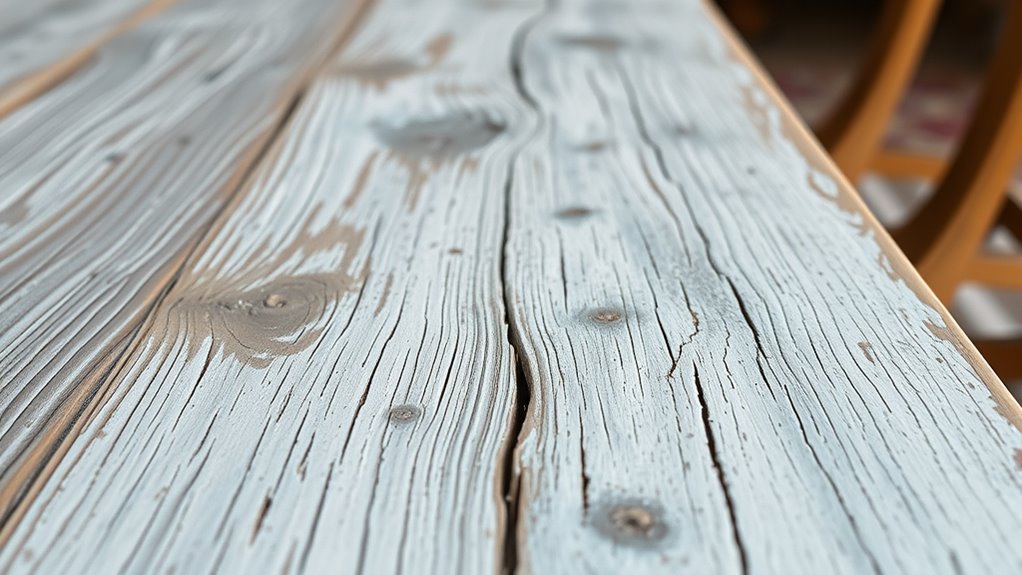 vintage furniture distressing techniques