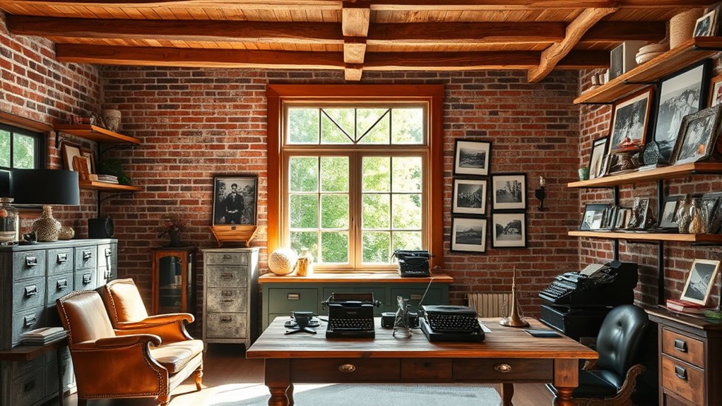 vintage furniture enhances charm