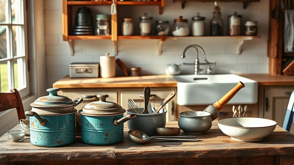 vintage kitchen charm decor