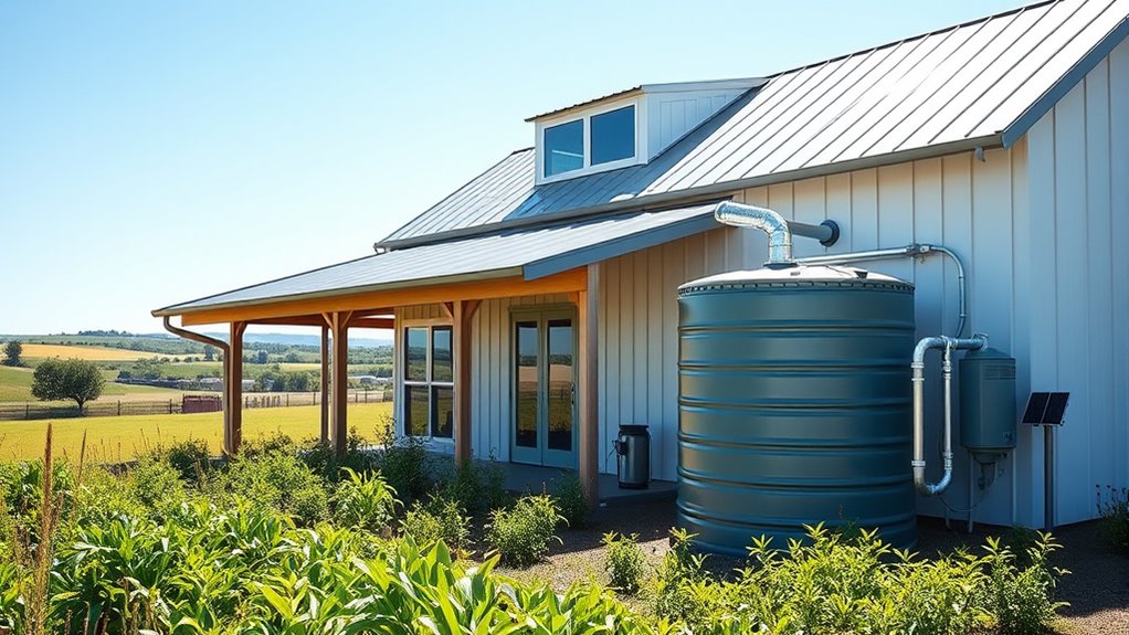 water saving farm management