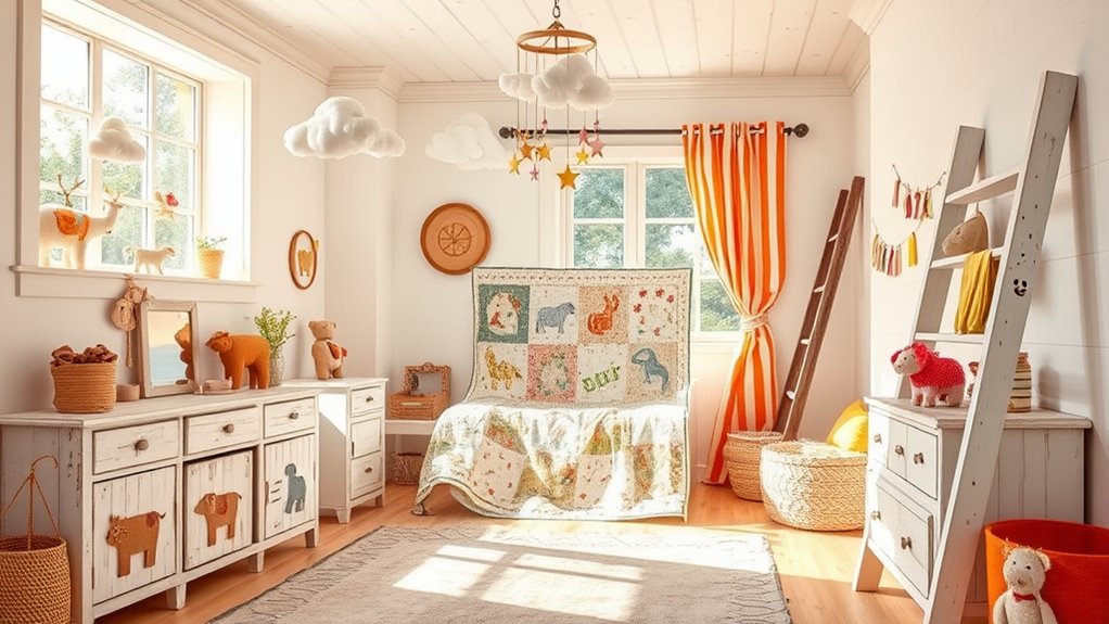 whimsical decor and patterns