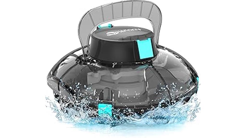 cordless pool cleaning device