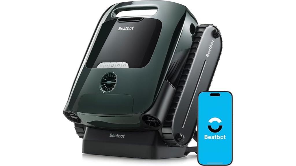cordless pool cleaning device