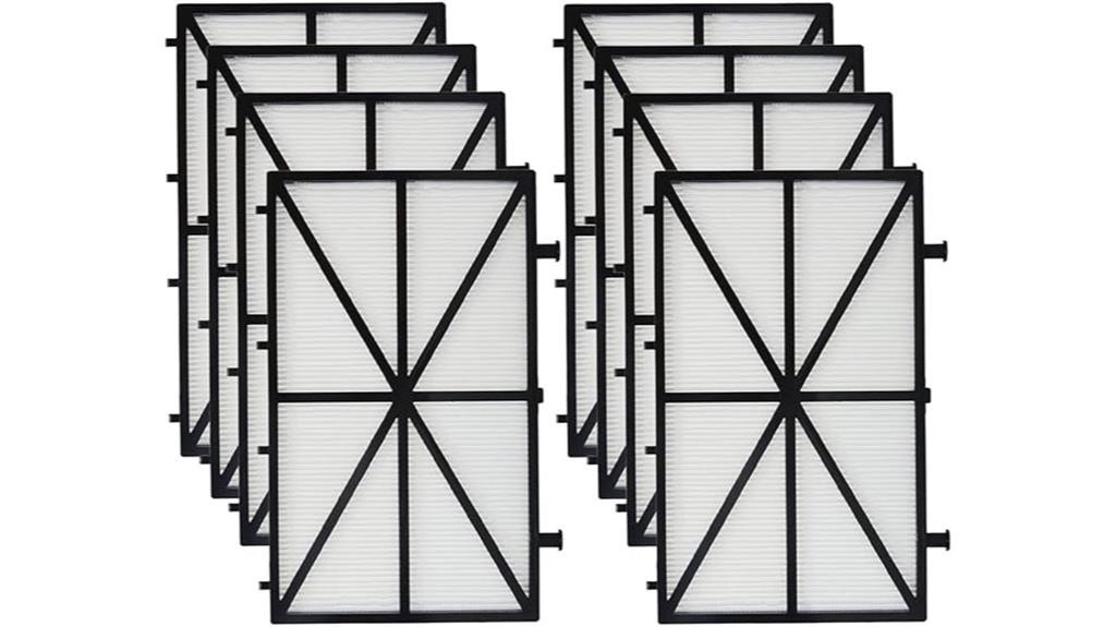 eight panel pool filter
