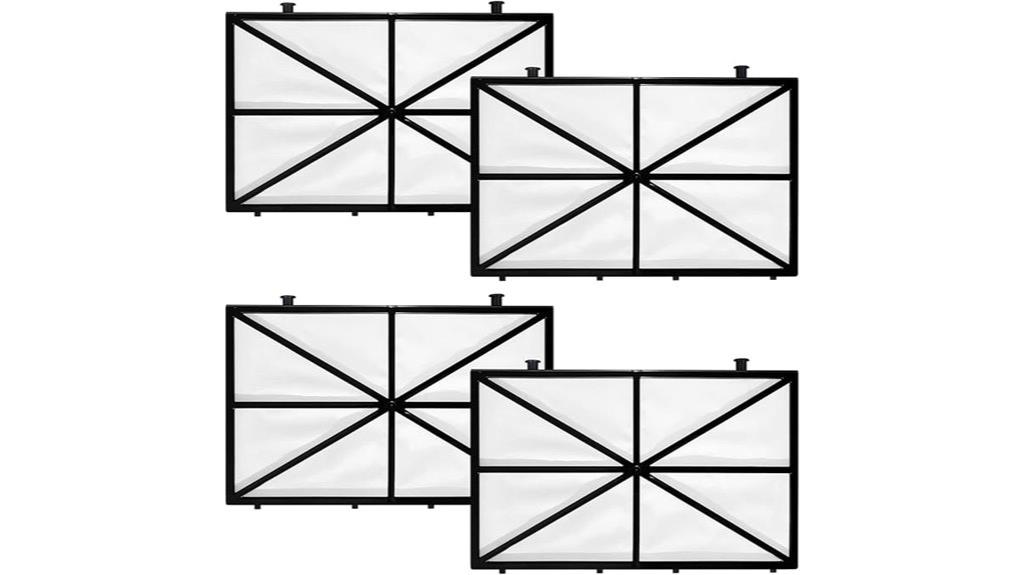 four pack pool filters