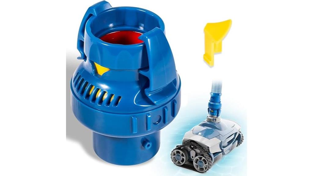 pool cleaner flow regulator