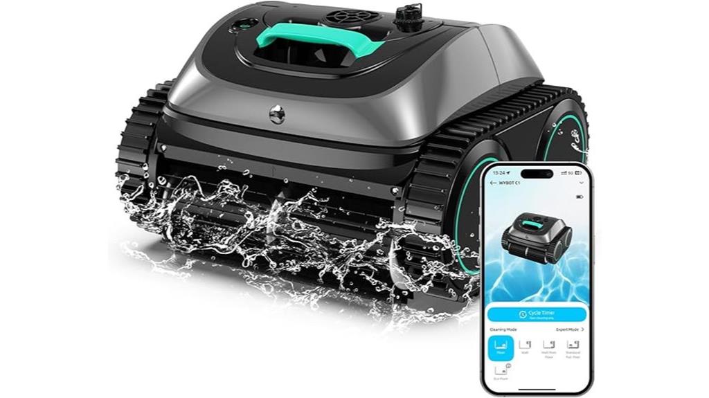 pool cleaning robot upgrade