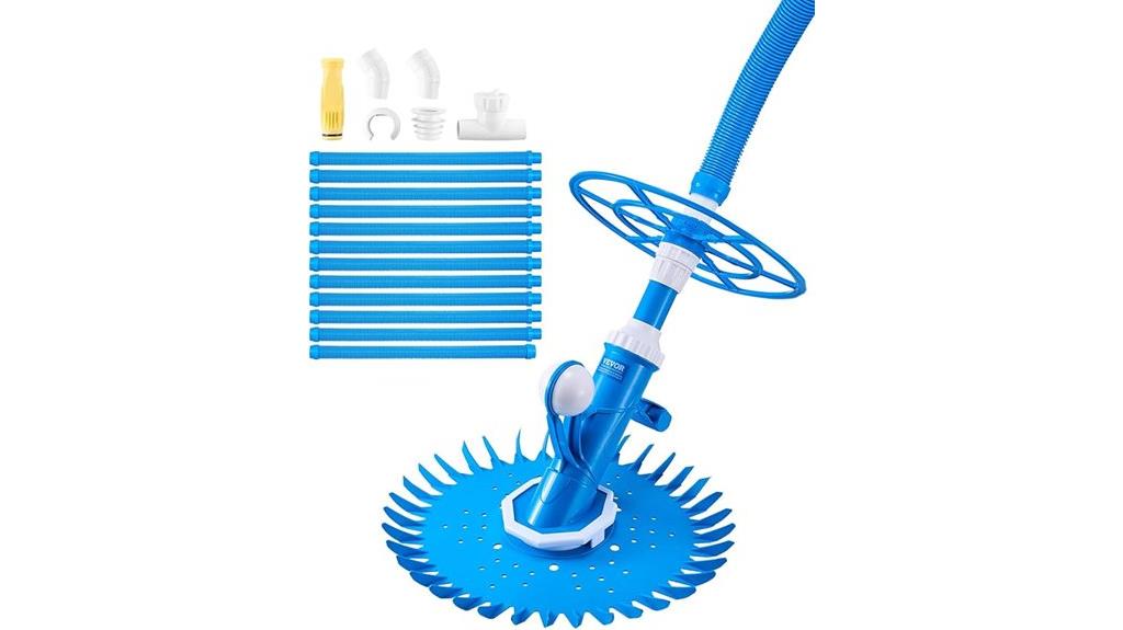 pool cleaning vacuum system