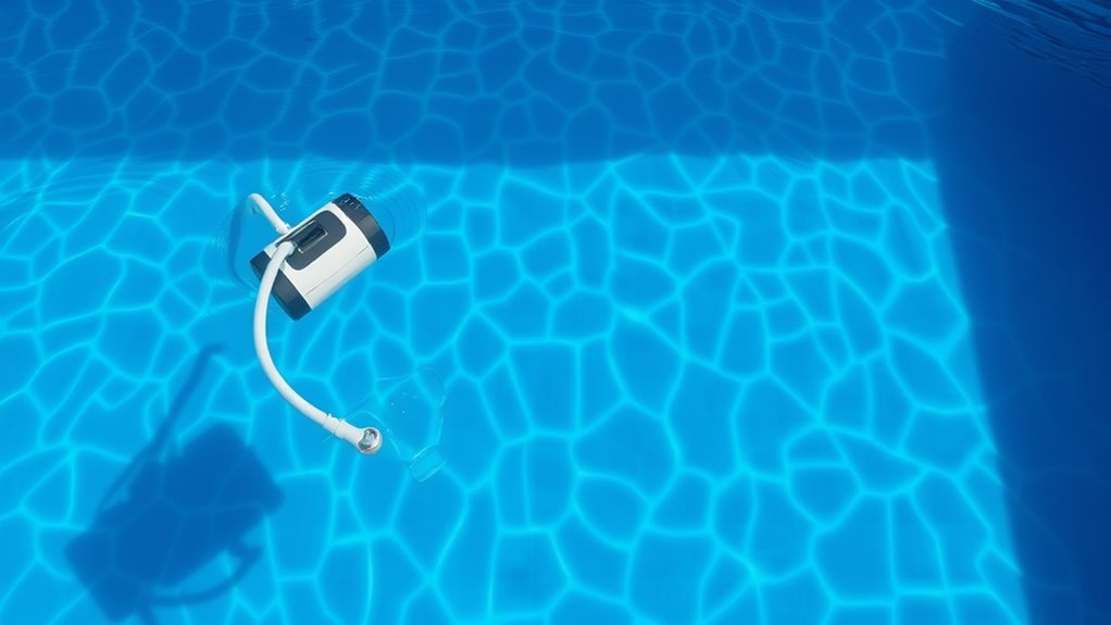 quiet pool cleaning devices