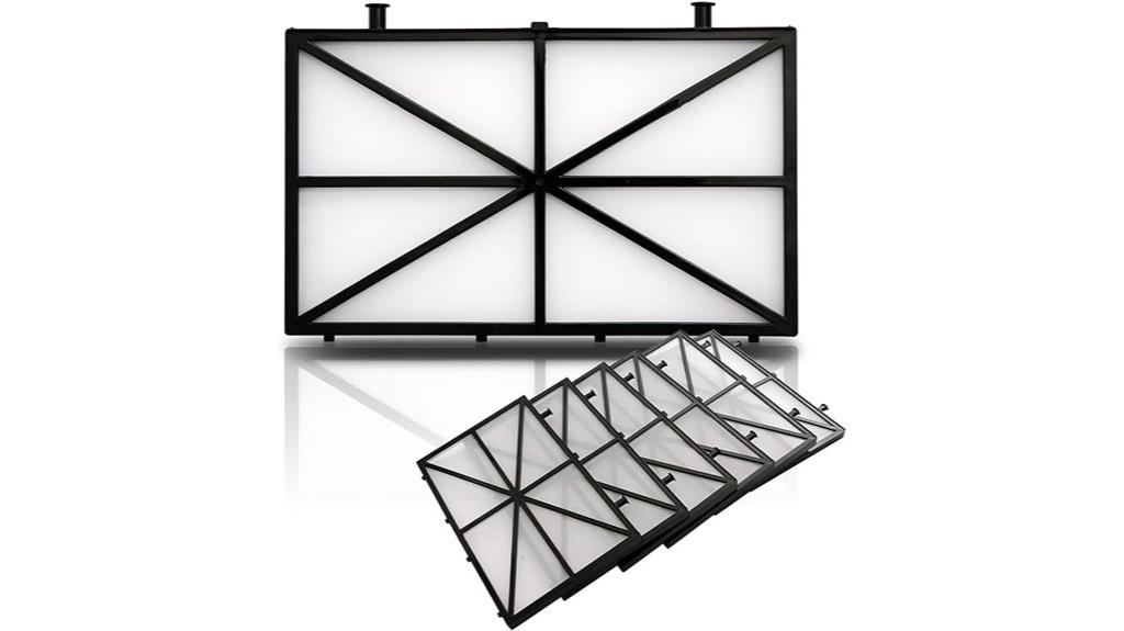 six pack robotic pool filters