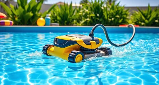 top above ground pool cleaners