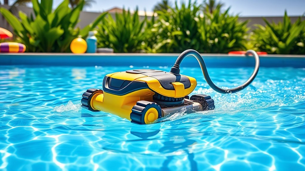 top above ground pool cleaners