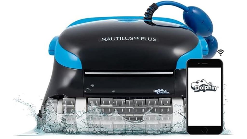 wi fi enabled robotic pool cleaner