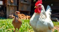 choosing between quails and chickens