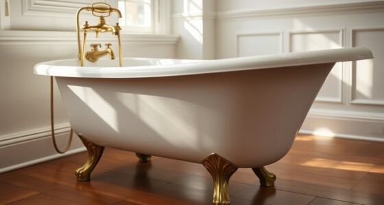 clawfoot tubs water efficiency