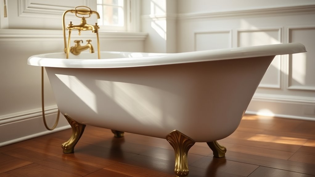 clawfoot tubs water efficiency