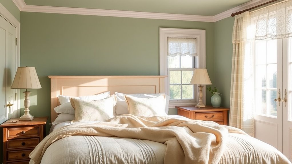 colors promote restful relaxation
