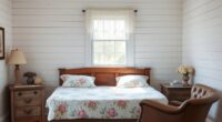 country bedrooms shiplap history