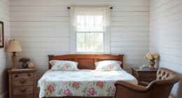 country bedrooms shiplap history