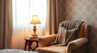 create cozy reading space