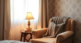 create cozy reading space