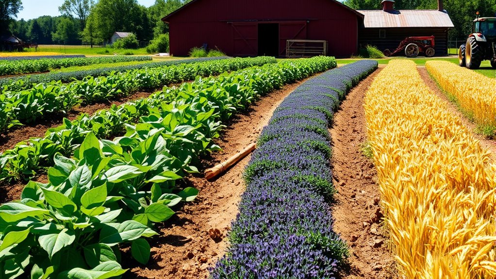 crop rotation boosts soil health