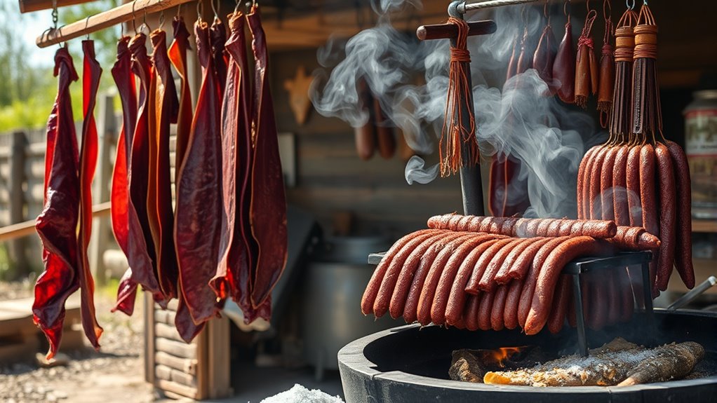 curing smoking drying methods