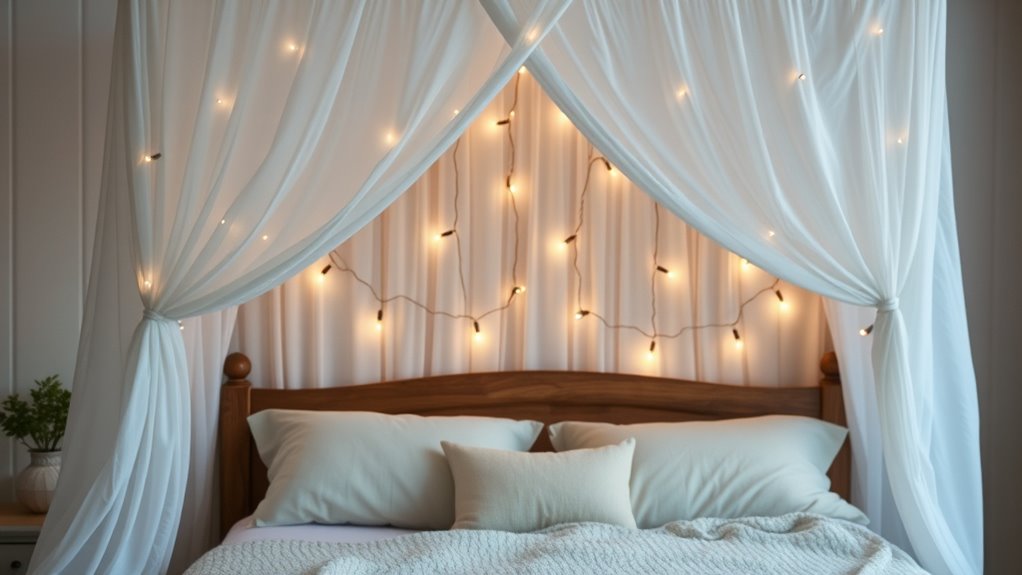 diy outdoor canopy styling