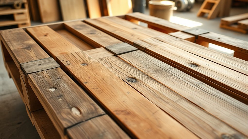 diy reclaimed wood coffee table
