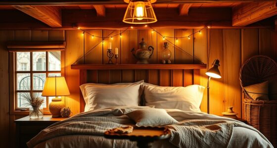 farmhouse bedroom lighting tips