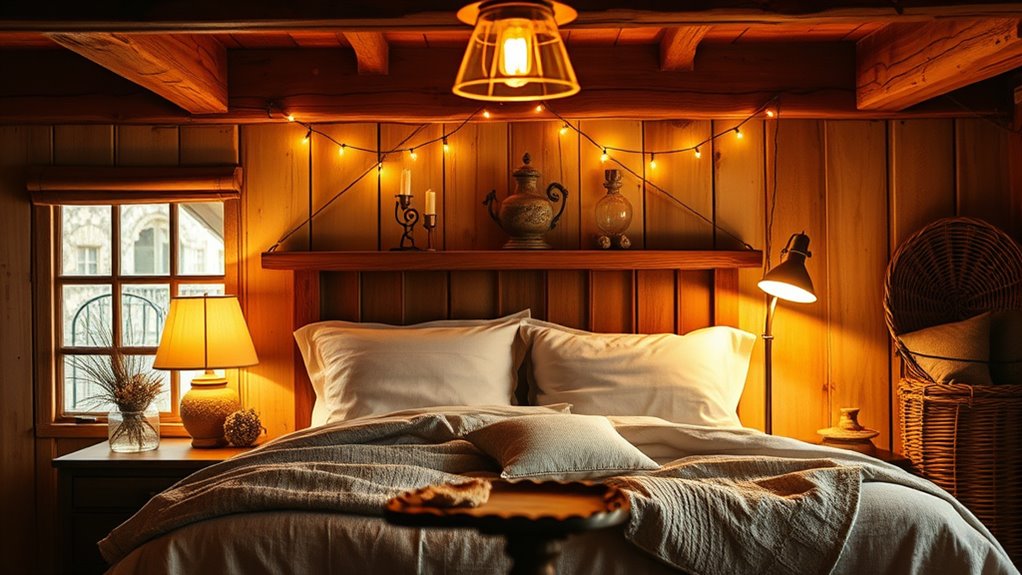 farmhouse bedroom lighting tips