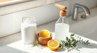 homemade eco bathroom cleaners