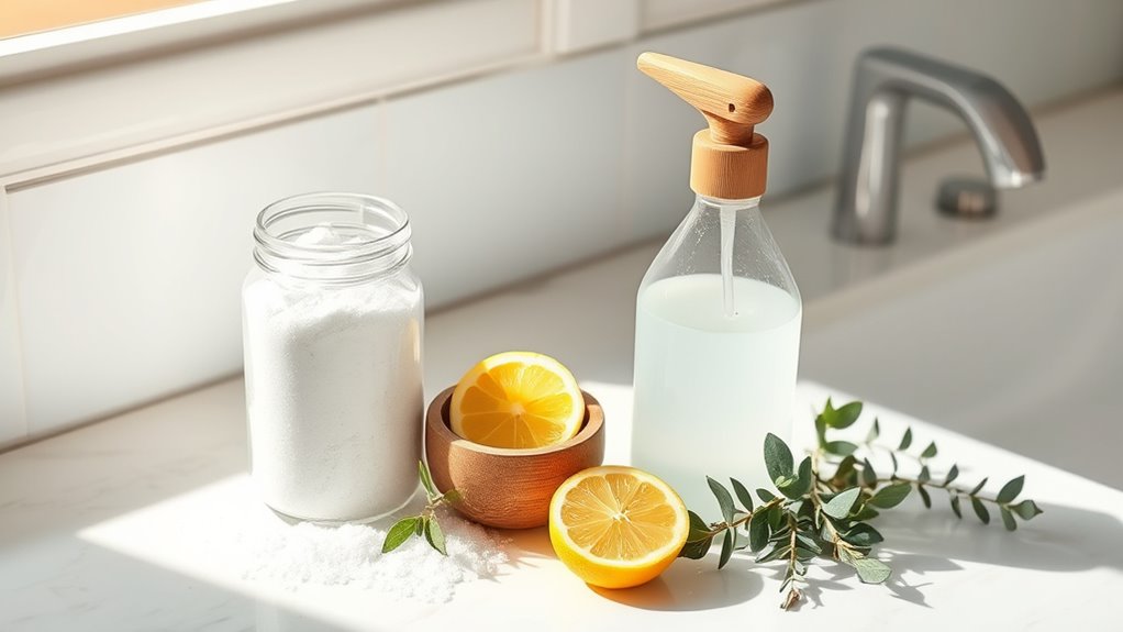 homemade eco bathroom cleaners