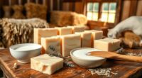 homemade goat milk soap