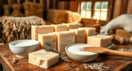 homemade goat milk soap