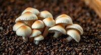 indoor coffee ground mushroom cultivation